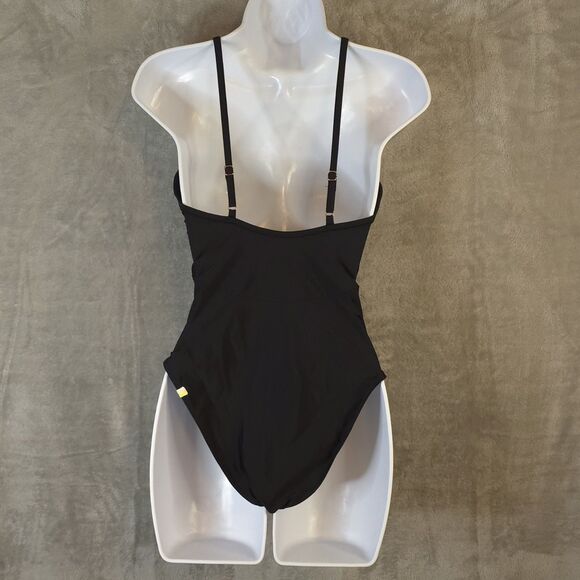 Summersalt The High Neck One-Piece Swimsuit Size 4 Black - Picture 5 of 8
